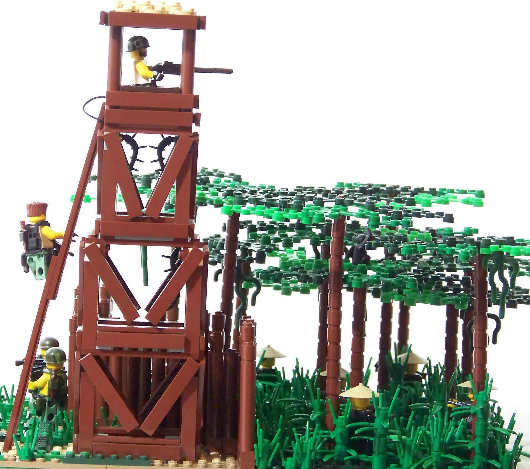 Lego-Vietnam-tour-de-garde-armée-US