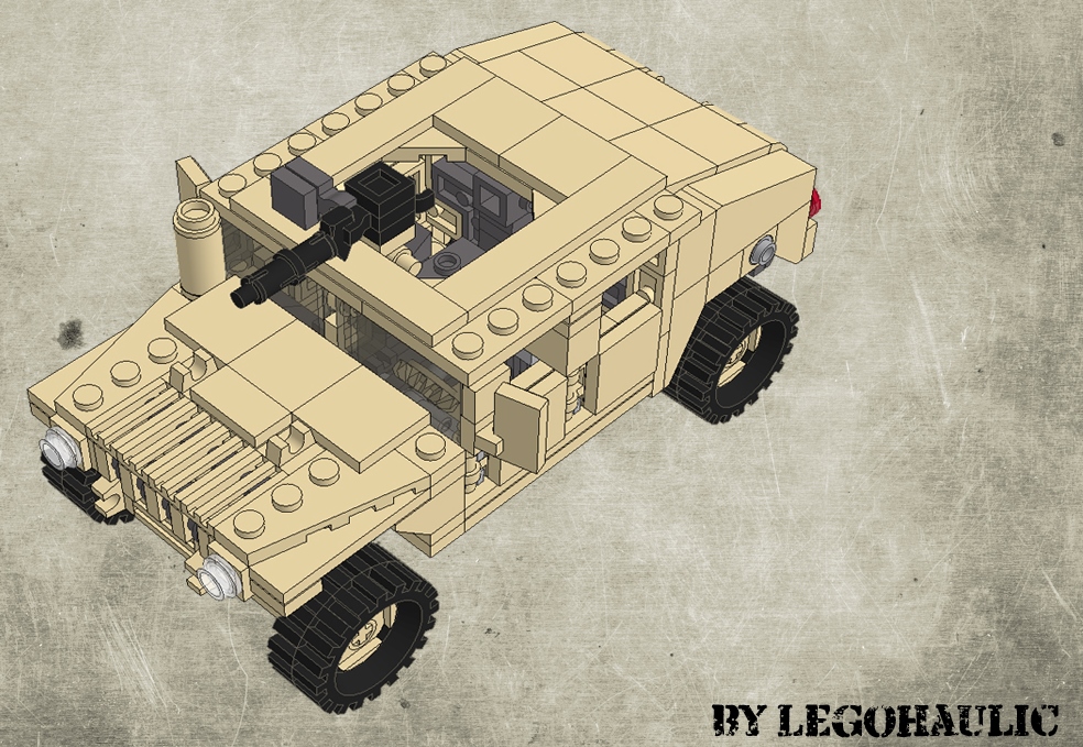 Instructions / Tutorial Hummer H1 Lego