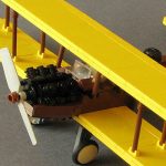 Biplan PFALZ DIII - WW1 - Lego