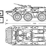 Lego Transport Troop Russian BTR-80