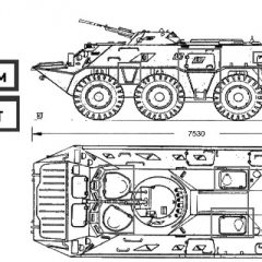 Lego Transport de Troupe Russe BTR-80