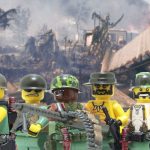 Lego Diorama - Camp Américain Retranché